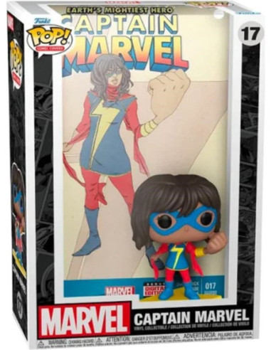 Marvel: Funko Pop! Comic Covers - Captain Marvel (Vinyl Figure 17)
