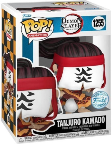 Demon Slayer: Funko Pop! Animation - Tanjuro Kamado Dance Of The Sun God (Special Edition) (Vinyl Figure 1255)