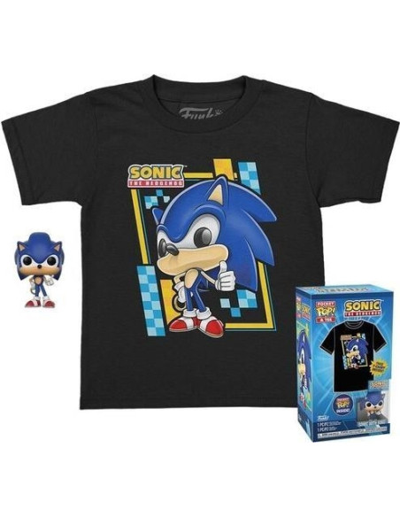 Sonic: Funko Pocket Pop! and Tee (Tg. L)