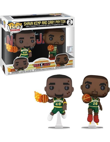 NBA JAM: Funko Pop! - Sonics - Payton/Kemp 2PK