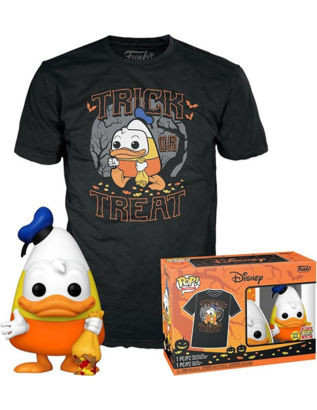 Disney: Funko Pop! and Tee - Halloween Donald (Tg. XL)