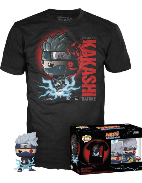Naruto: Funko Pop! and Tee - Kakashi (Tg. M)