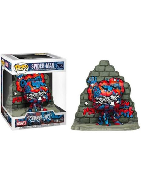 Marvel: Funko Pop! Deluxe - Spider-Man (Graffitideco)