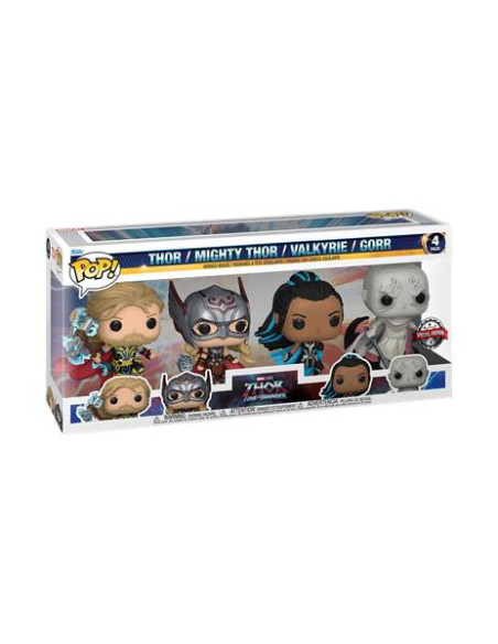 Marvel: Funko Pop! - Thor Love And Thunder 4Pk