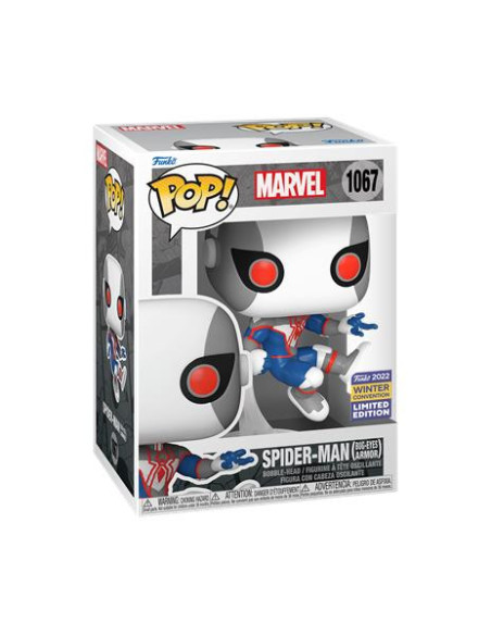 Marvel: Funko Pop! - Spider-Man (Wh/Bu)
