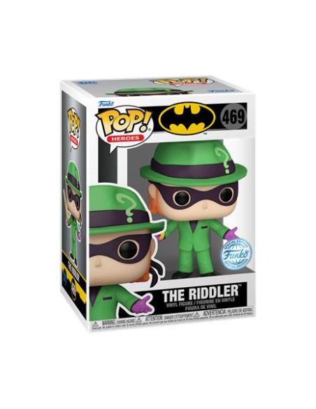 Dc Comics: Funko Pop! Heroes - Riddler (Arkhamverse)