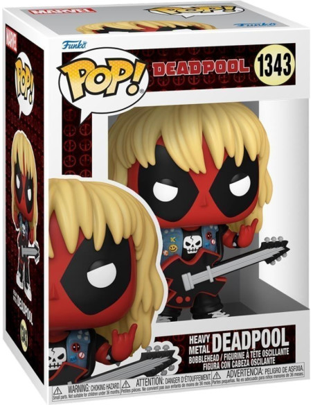 Marvel: Funko Pop! - Deadpool - Heavy Metal Deadpool (Vinyl Figure 1343)