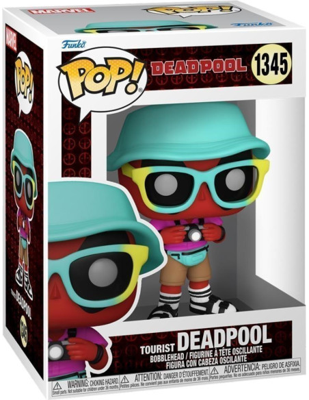 Marvel: Funko Pop! - Deadpool - Tourist Deadpool (Vinyl Figure 1345)