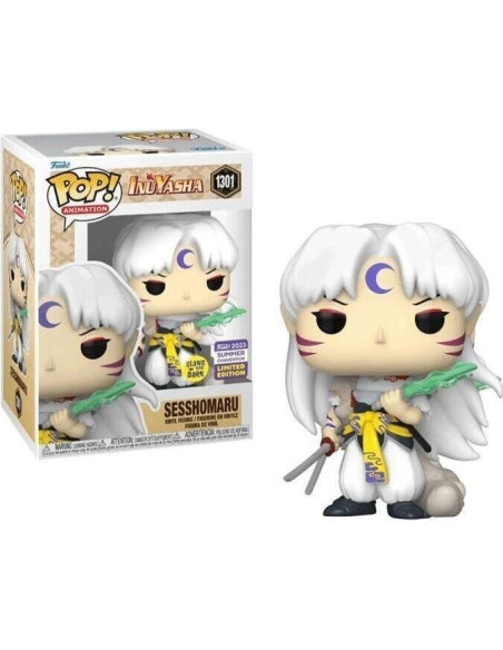 Inuyasha: Funko Pop! Animation - Sesshomaru (Glow In The Dark) (Vinyl Figure 1301)