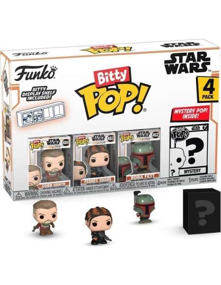 Star Wars: The Mandalorian - Funko Pop! Bitty Pop - 4 Pack Marshal