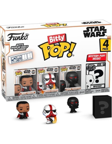 Star Wars: The Mandalorian - Funko Pop! Bitty Pop - 4 Pack Moff Gideon