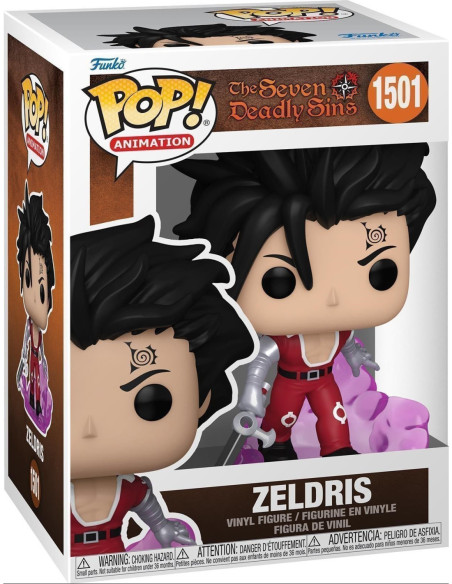 Seven Deadly Sins: Funko Pop! Animation - Zeldris (Vinyl Figure 1501)