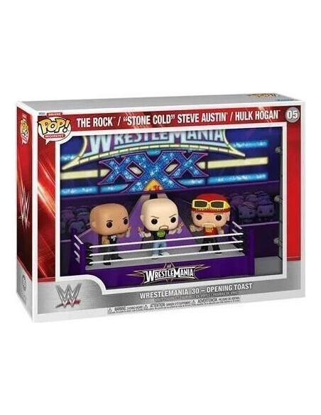 Wwe: Funko Pop! Moments Dlx - Wm 30 Toast