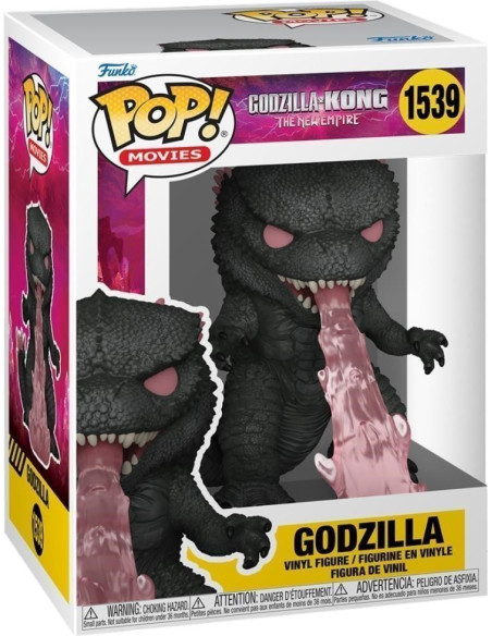 Godzilla Vs Kong - The New Empire: Funko Pop! Movies - Godzilla w/Heat-Ray