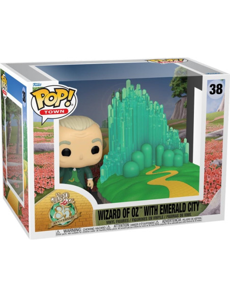 Wizard Of Oz (The): Funko Pop! Town - Wizard Of Oz With Emerald City (Vinyl Figure 38)