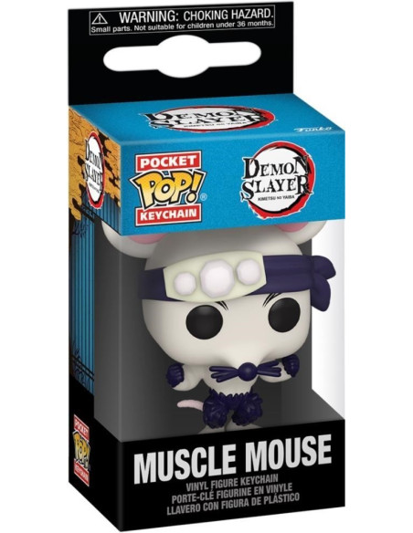 Demon Slayer: Funko Pop! Keychain - Muscle Mouse