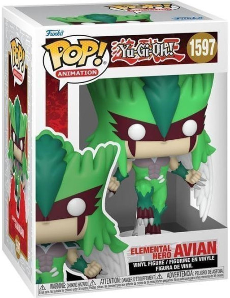 Yu-Gi-Oh!: Funko Pop! Animation - Elemental Hero Avian (Vinyl Figure 1597)