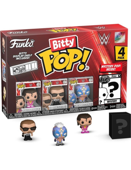 Wrestling: Wwe - Funko Pop! Bitty Pop - 4 Pack Razor Ramon