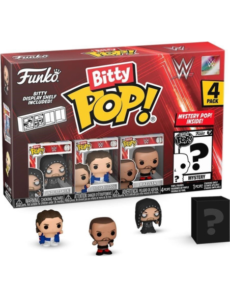 Wrestling: Wwe - Funko Pop! Bitty Pop - 4 Pack Undertaker