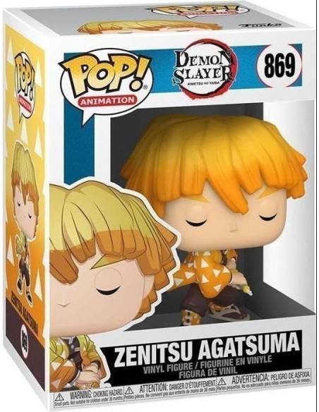 Demon Slayer: Funko Pop! Animation - Zenitsu Agatsuma (Vinyl Figure 869)
