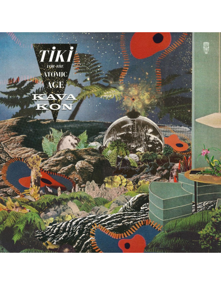 Kava Kon - Tiki For The Atomic Age - Green and Cream