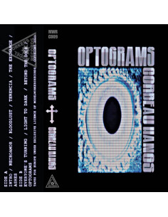 Corbeau Hangs - Optograms - Blue W/Black Streaks Vinyl