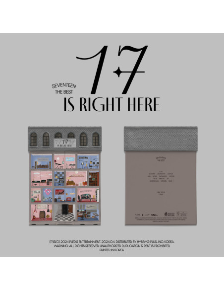 Seventeen - Seventeen Best Album '17 Is Right Here' (Hear Ver.) - (CD)