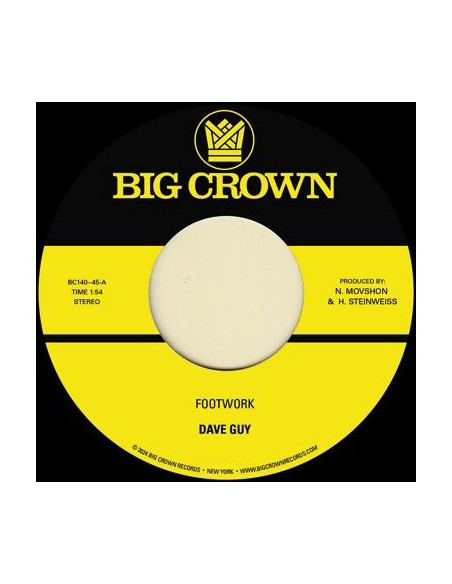 Dave Guy - Footwork, Morning Glory (7p)
