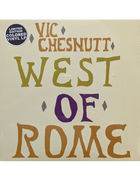 Chesnutt Vic - West Of Rome (Silver and Lavender Vinyl)