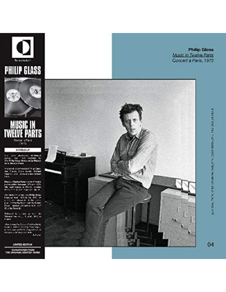 Glass Philip - Music In Twelve Parts Live In Paris 1975