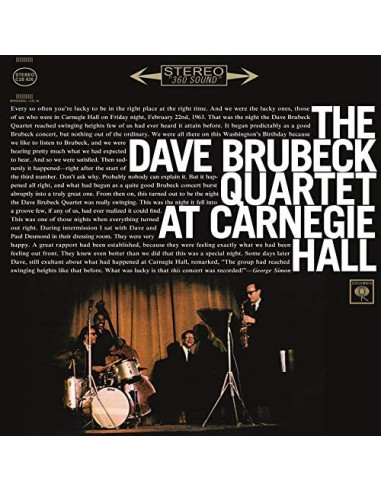Brubeck Dave Quartet - Dave Brubeck...