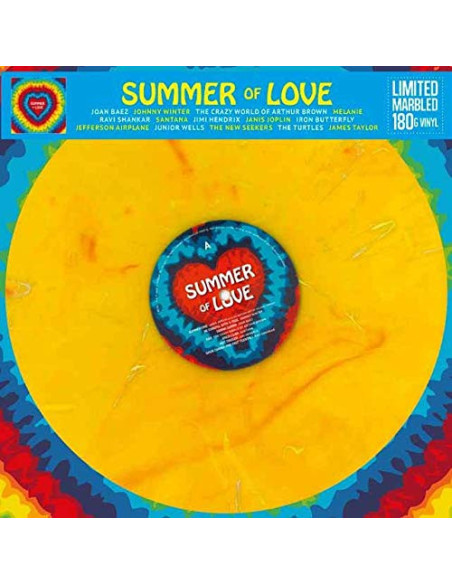 Compilation - Summer Of Love (Vinyl Yellow Wmarble)