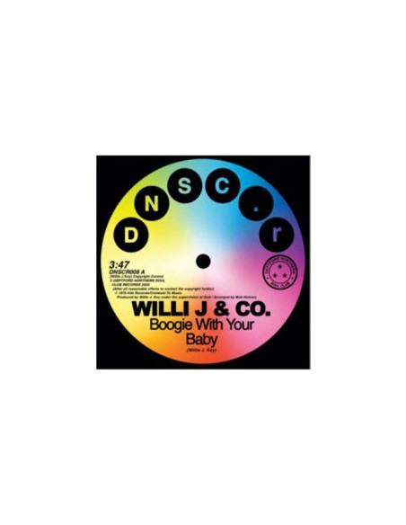 Willi J and Co and Rare Function - Boogie With Your Baby, Disco Function (7p)