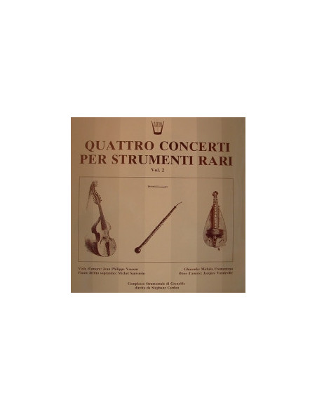 Telemann Georg Philipp - Quattro Concerti Per Strumenti Rari Vol 2