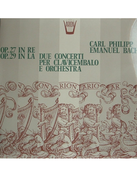 Bach Carl Philipp Emanuel - Concerto N.27 E N.29 Per Clavicembalo E