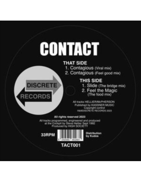 Contact - Contact-Contagious 12p Vinyl