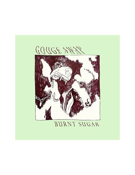 Gouge Away - Burnt Sugar - Clear W/Cloudy Bone Vinyl