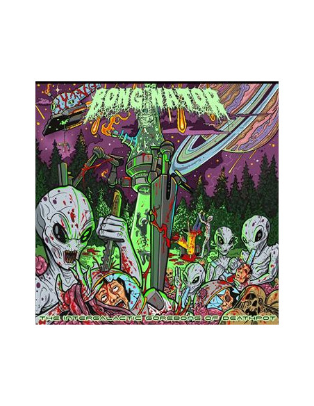 Bonginator - The Intergalactic Gorebong - Gold / Purp