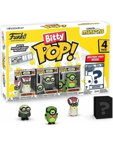 Minions: Funko Pop! Bitty POP 4 Packs...