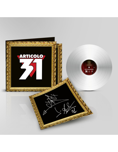 Articolo 31 - Protomaranza - Lp Bianco Autografato Con Cover Alternativa
