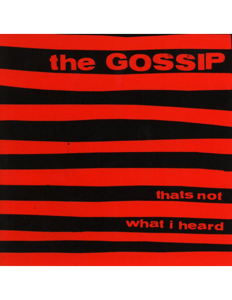 Gossip - That'S Not What I Heard -Red Apple Vinyl