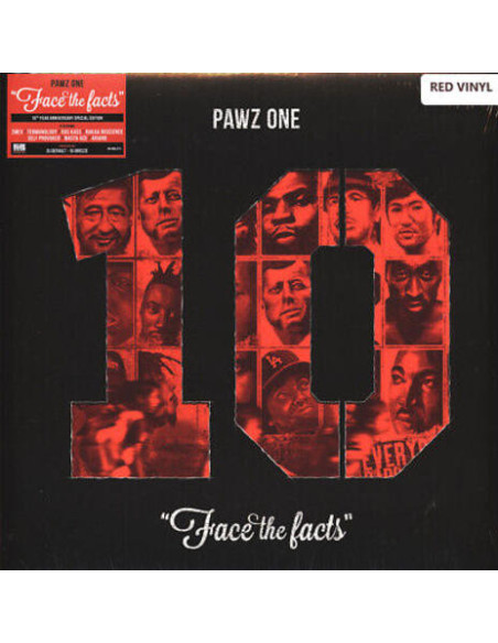 Pawz One - Face To Facts 10Th Anniversary (Vinyl Red)