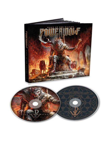 Powerwolf - Wake Up The Wicked - (CD) 2CD DIGIBOOK
