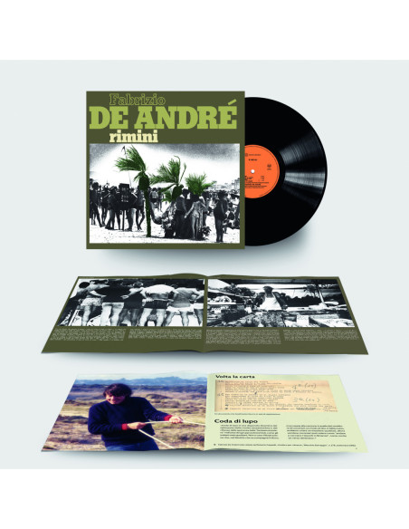 De Andre' Fabrizio - Rimini (Lp Nero 180 Gr. - Nuovo Libretto Editoriale) - Edizione Way Point. Da Do