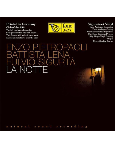 Pietropaoli Enzo, Battista Lena, Sigurta' Fulvio - La Notte (180 Gr.)