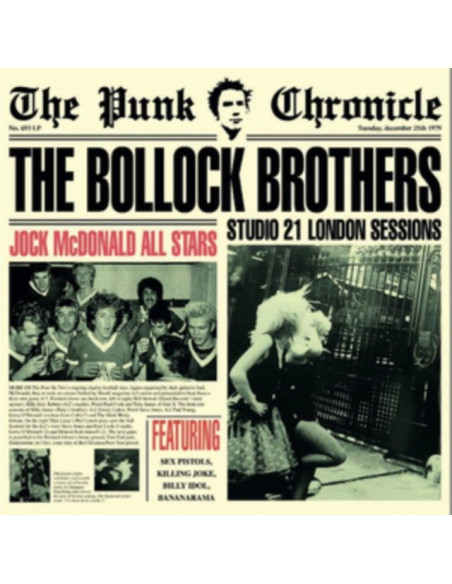 Bollock Brothers The - 21 Studio Sessions