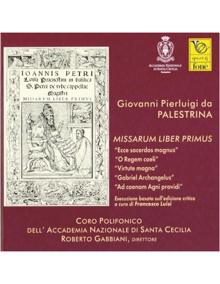 Pierluigi Giovanni Da Palestrina( 3Cd) - Missarum Liber Primus (Box 3Cd) - (CD)