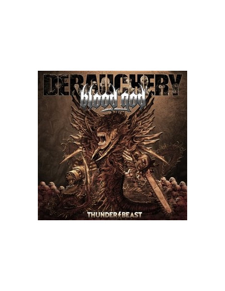 Debauchery Vs. Blood - Thunderbeast - (CD)