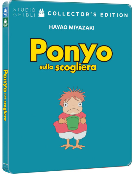 Ponyo Sulla Scogliera (Steelbook) (Blu-Ray-Dvd)