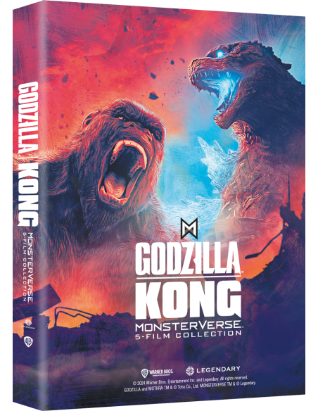 Monsterverse - 5-Film Collection (5 Blu-Ray 4K Ultra Hd-5 Blu-Ray)
